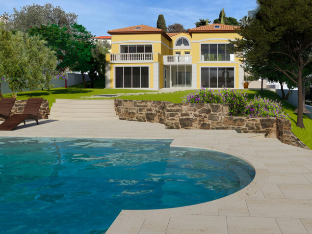 ROQUEBRUNE-CAP-MARTIN - VILLA - POOL