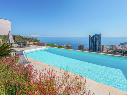 BEAUSOLEIL - QUADRILOCALE - VISTA PANORAMICA SUL MARE