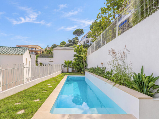 CAP D'AIL - NUOVA VILLA - VISTA SUL MARE