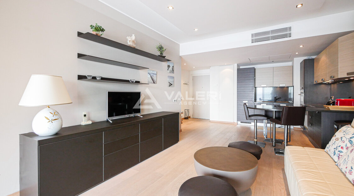 FONTVIEILLE - CONTEMPORARY 1 BEDROOM FLAT, SEA VIEW