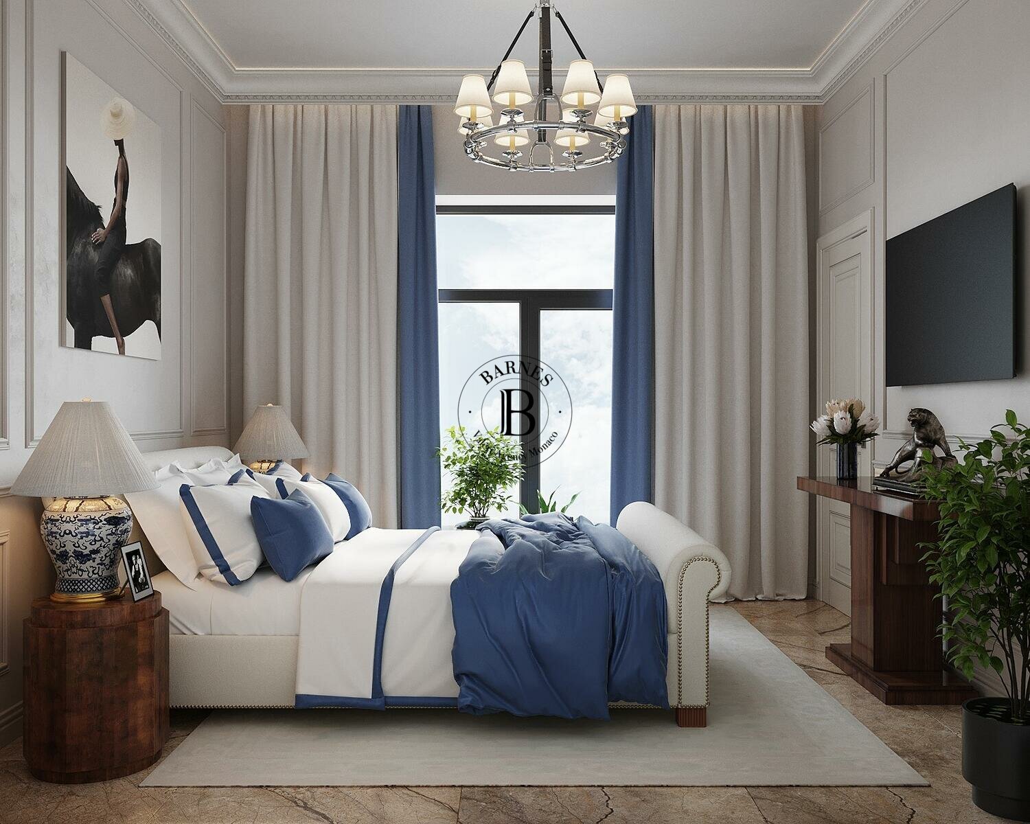 Vermietung Les Acanthes Wohnung / 4 Zimmer - 3/14