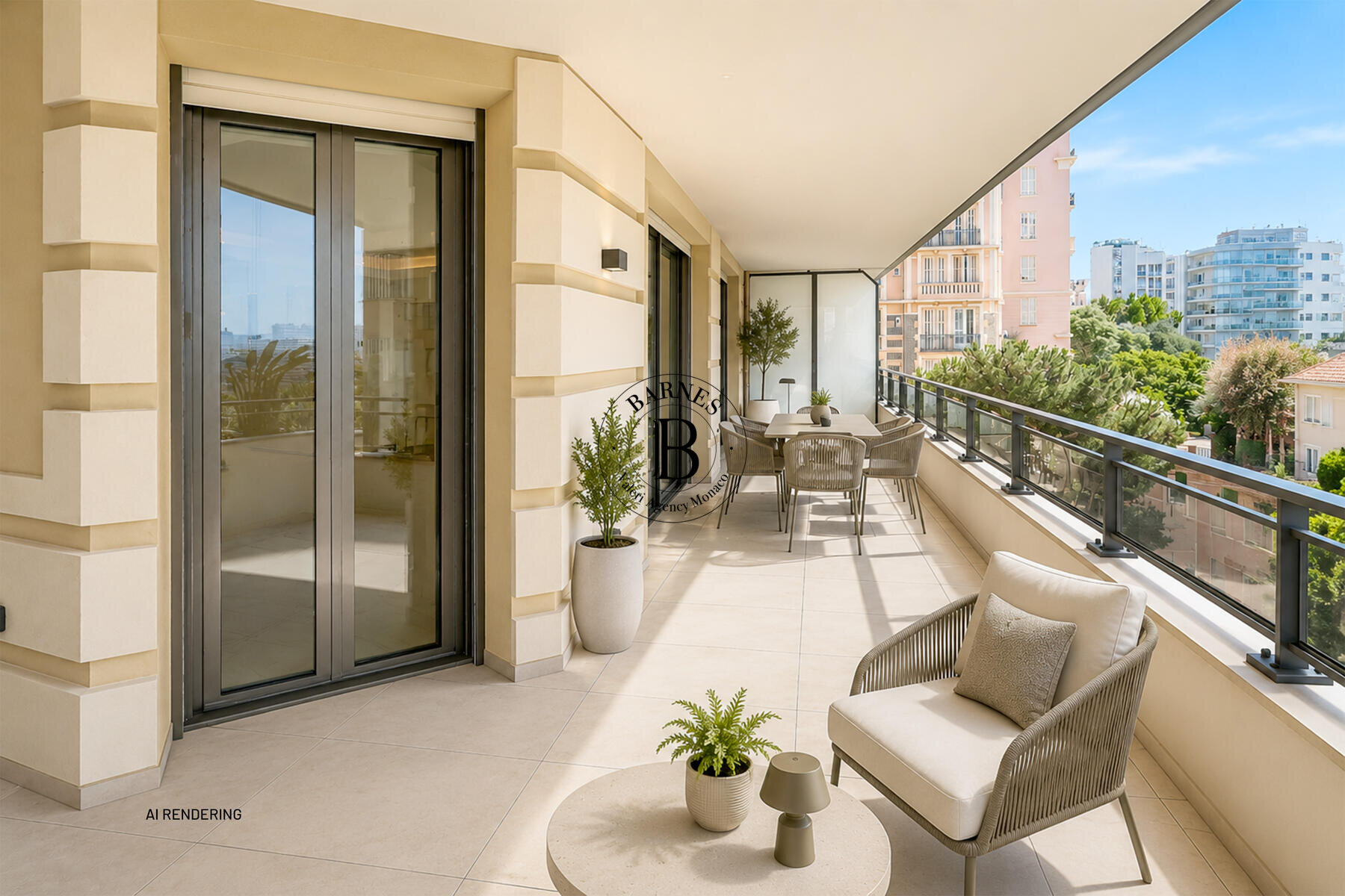 NEW - VILLA ARIANE - БУЛЬВАР Д'ИТАЛИ - 3 КОМНАТЫ - 3/16