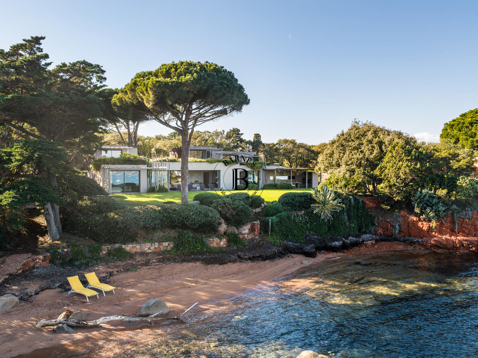 CORSE - DOUBLE VILLA - BORD DE MER - DOMAINE CALA ROSSA - 4/22