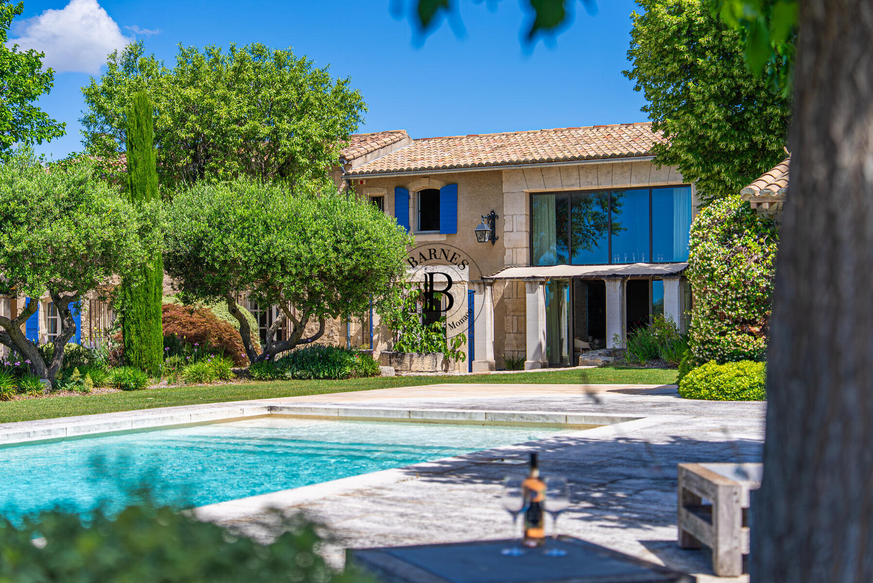 LES ALPILLES - PROVENCE - PROPRIÉTÉ DU XVIIIᵉ SIÈCLE - 4/25
