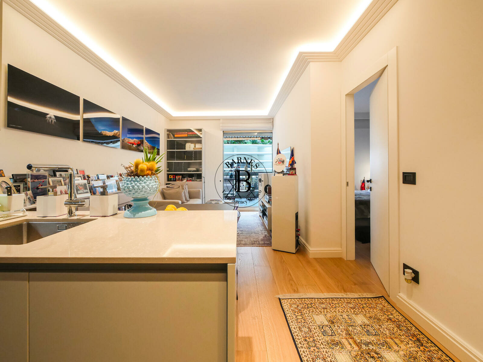 LES OLIVIERS - RENOVATED 1-BEDROOM FLAT - PARKING & CELLAR - 2/9