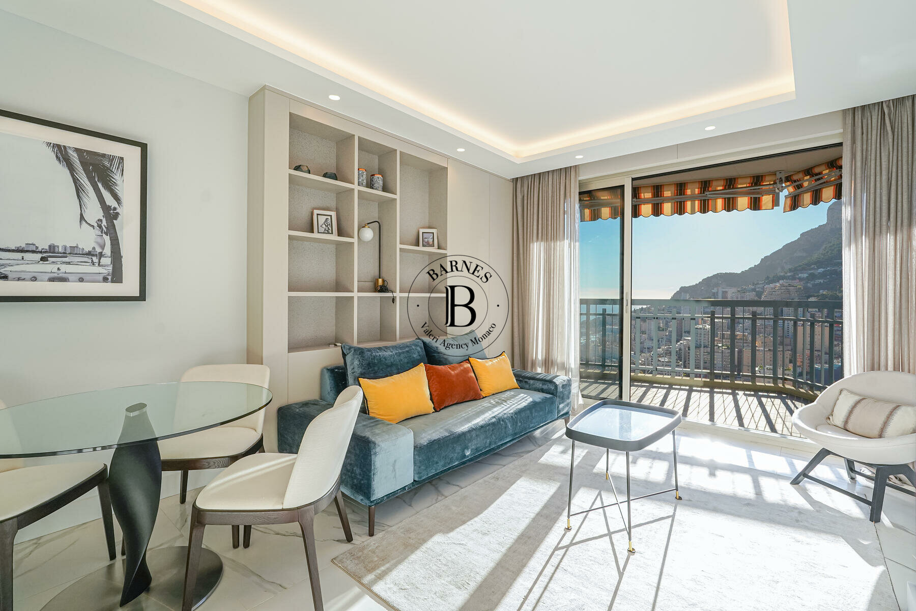 MILLEFIORI - BILOCALE - VISTA PANORAMICA SUL MARE E MONACO - 2/13