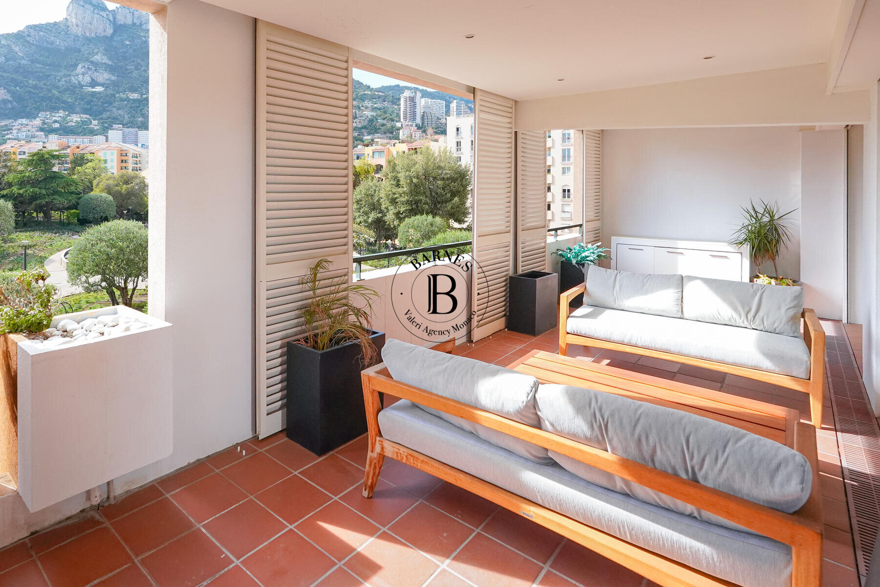 FONTVIEILLE - MONTE MARINA -  3 PIÈCES VUE ROSERAIE - 3/18