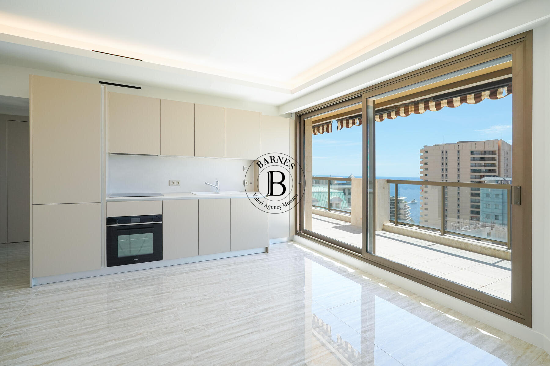 MONTE CARLO - BILOCALE CON VISTA MARE - PARCHEGGIO - 3/12